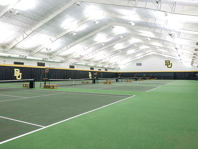 Baylor’s Hawkins Indoor Tennis Facility